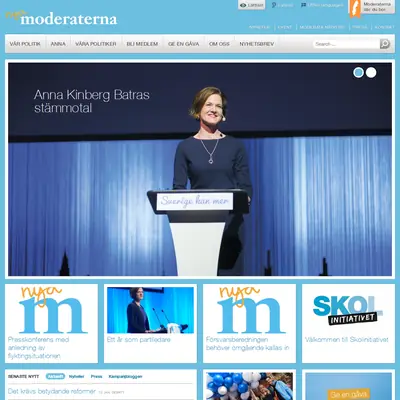 Östgöta-Moderaten startsida 2016