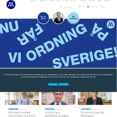 Östgöta-Moderaten startsida 2022