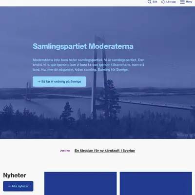 Östgöta-Moderaten startsida 2024