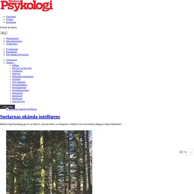 www.modernpsykologi.se startsida 2019