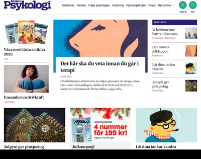 www.modernpsykologi.se startsida 2026
