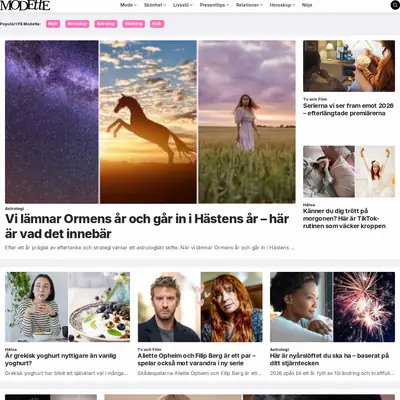 www.modette.se startsida 2026