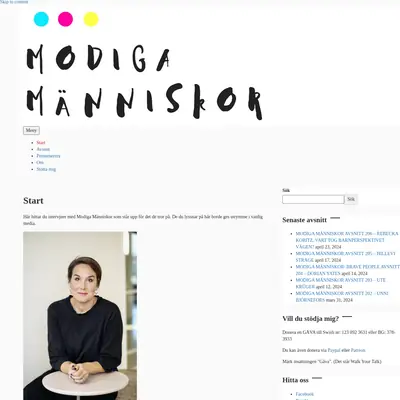 https://modigamanniskor.se/ startsida 2025