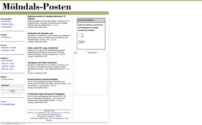 molndalsposten.se startsida 2010