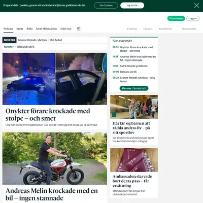 molndalsposten.se startsida 2023