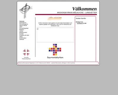 Välkommen, Missionskyrkan Mölnlycke-Landvetter startsida 2014