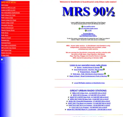 MRS 90 ½ startsida 2006