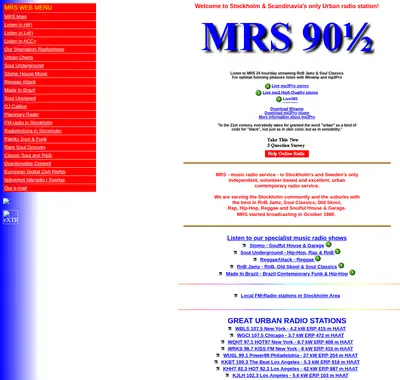 MRS 90 ½ startsida 2012