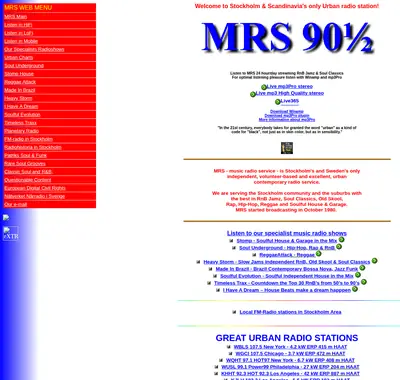 MRS 90 ½ startsida 2016