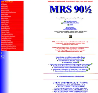 MRS 90 ½ startsida 2017