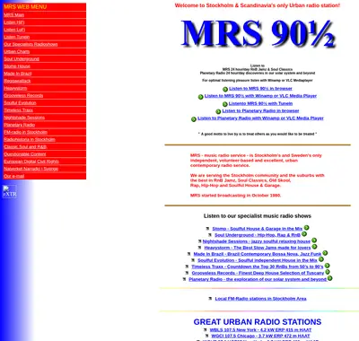 MRS 90 ½ startsida 2024