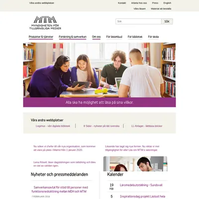 Dyslexi - aktuellt om läs- och skrivsvårigheter startsida 2019
