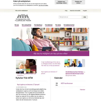 Dyslexi - aktuellt om läs- och skrivsvårigheter startsida 2023