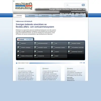 www.multisoft.se startsida 2012