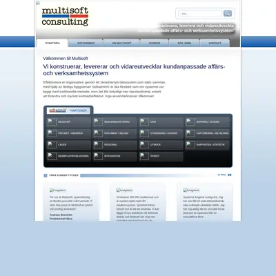 www.multisoft.se startsida 2013