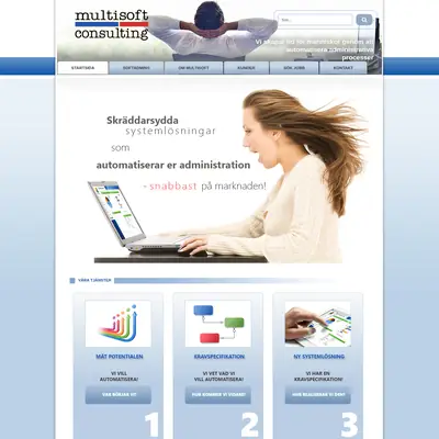 www.multisoft.se startsida 2016