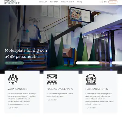 www.munchenbryggeriet.se startsida 2022
