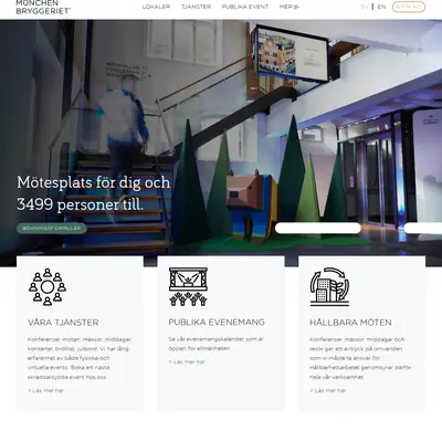 www.munchenbryggeriet.se startsida 2023