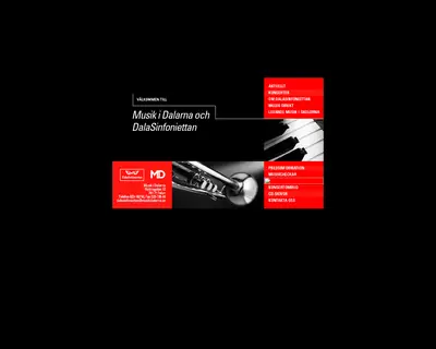 SV Musik Dalarna startsida 2003