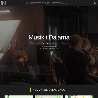 SV Musik Dalarna startsida 2026