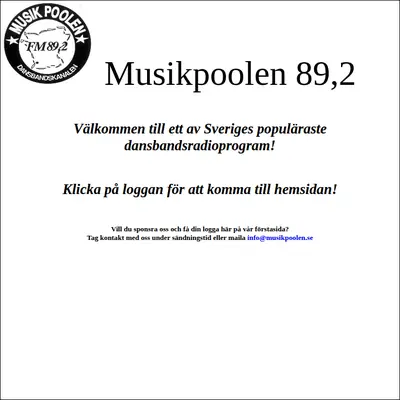 Musikpoolen startsida 2014