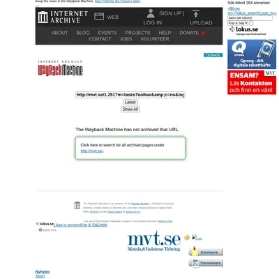 mvt.se startsida 2012