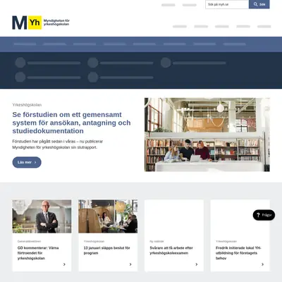 myh.se startsida 2026