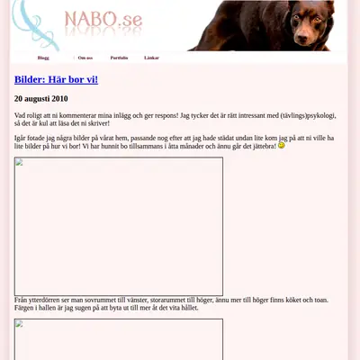 Nabo startsida 2010