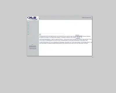 www.nabsolutions.se startsida 2004