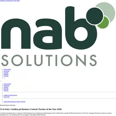 www.nabsolutions.se startsida 2020