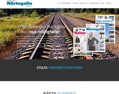 Affärstidningen Näringsliv startsida 2016