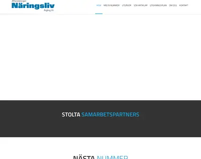 Affärstidningen Näringsliv startsida 2017
