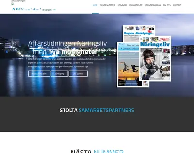 Affärstidningen Näringsliv startsida 2018