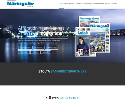 Affärstidningen Näringsliv startsida 2020