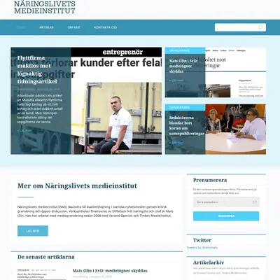 www.naringslivets-medieinstitut.se startsida 2018