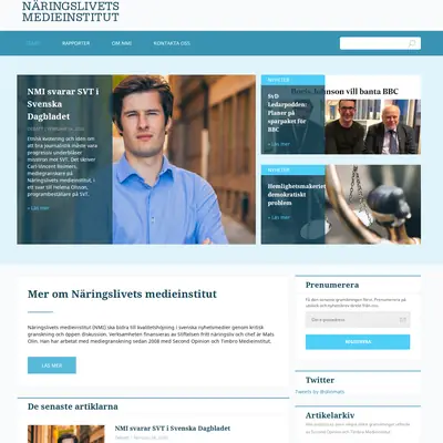 www.naringslivets-medieinstitut.se startsida 2020