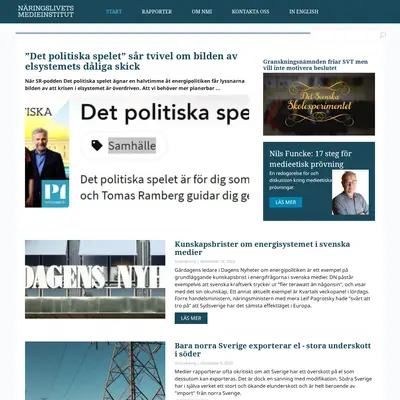 www.naringslivets-medieinstitut.se startsida 2023
