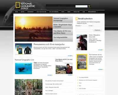 www.natgeo.se startsida 2013