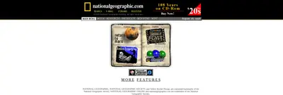 National geographic nyhetsbrev startsida 1997