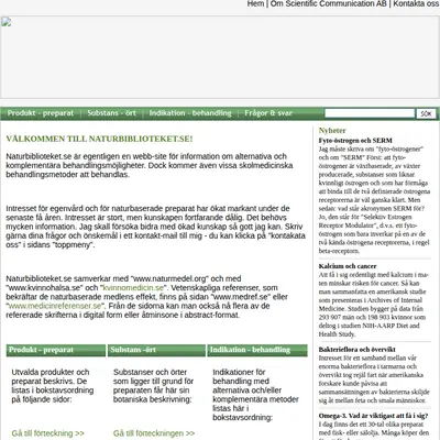 www.naturbiblioteket.se startsida 2015