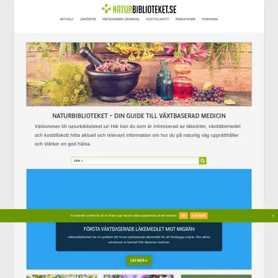 www.naturbiblioteket.se startsida 2020