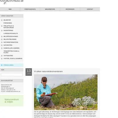 Fauna & flora startsida 2021