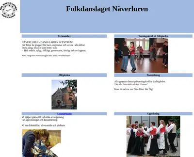 Näverluren startsida 2010