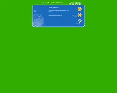 NAVET startsida 2000