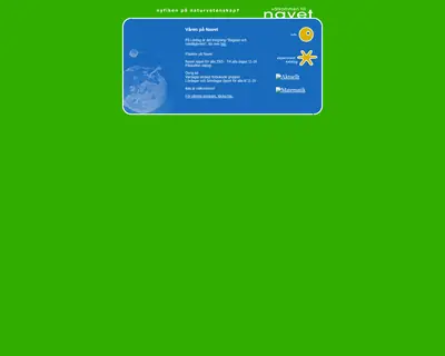 NAVET startsida 2002