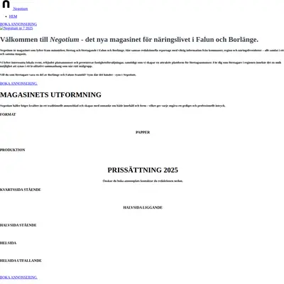 negotium.nu startsida 2026