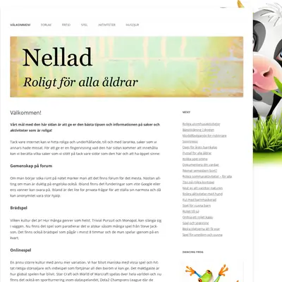 nellad.se startsida 2019
