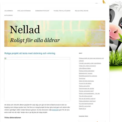 nellad.se startsida 2020
