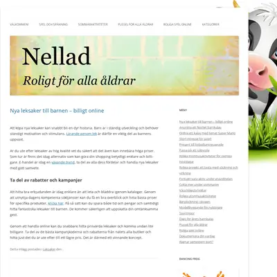 nellad.se startsida 2022