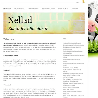 nellad.se startsida 2023